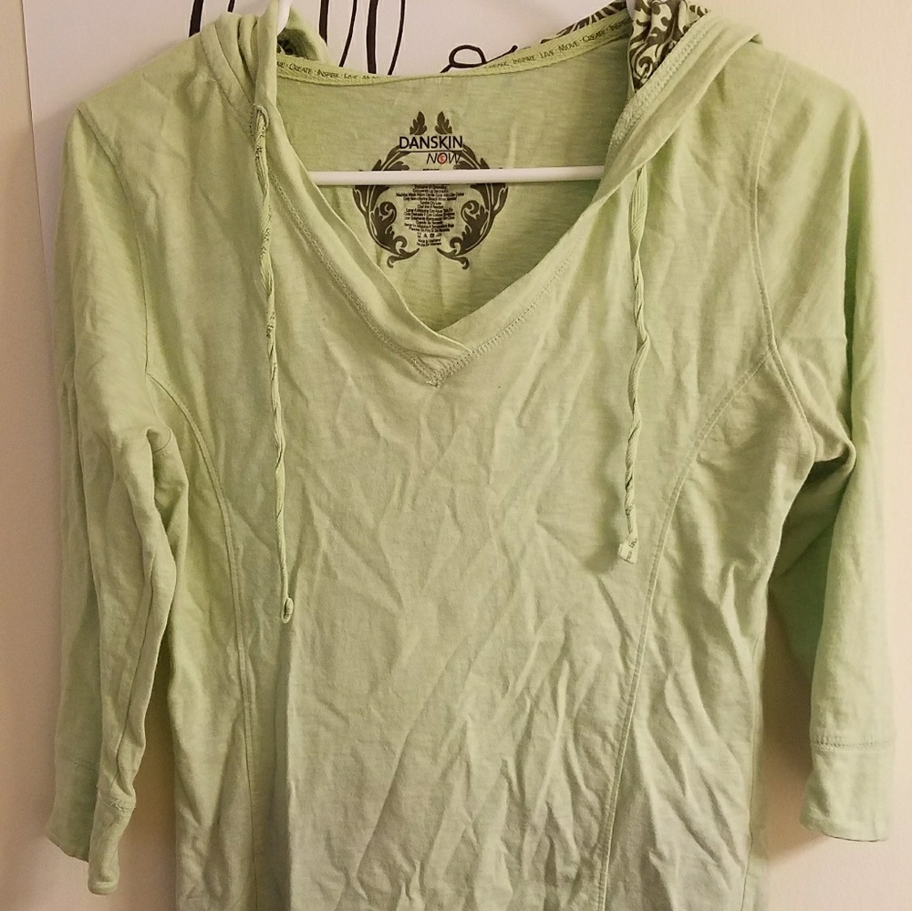 Light 2/3 sleeve hoodie